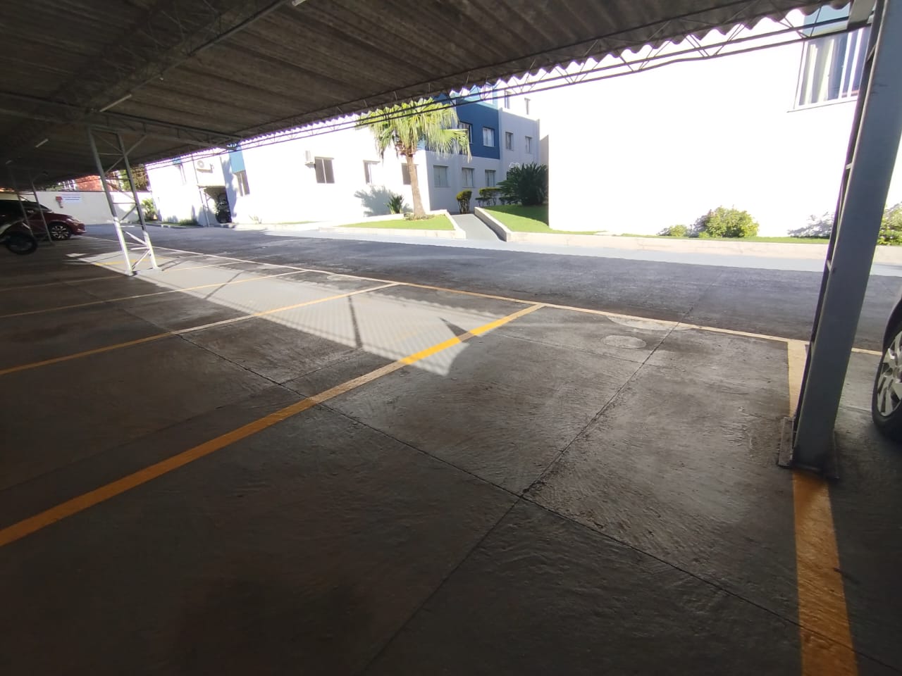 vista garagem